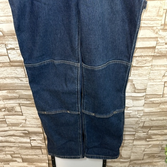 Dickies womens Warming Temp Iq Denim BibOverall - Picture 7 of 16